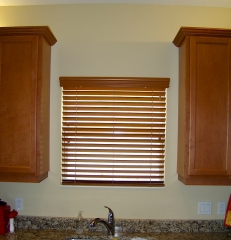 Faux Wood Blinds by B&G Window Fashions