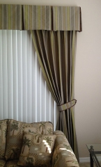 Drapery with Valance by B&G Window Fashions